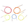 CABLE COULEUR 56 CM. POUR AIG. CIRC. (LG. TOT. 80 CM.)